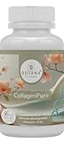 CollagenPur+ Kollagen Kapseln - 600mg Kollagenhydrolysat + Vitamin E - 90 Kapseln - Nahrungsergänzungsmittel - Made in Germany - DOTANA PHARMA