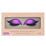 Klebe-Patch für Lidschatten und Wimpern, wiederverwendbar, für Augen-Make-up, schmutzabweisend und langlebig, für Damen, für Veranstaltungen, Partys, Reisen, Nacht, Hochzeit, Halloween,