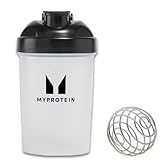 Myprotein Unisex Erwachsene Mini Flaschen-Shaker - Schwarz, kostenlose Impact Whey Probe enthalten, 400 ml (1 Stück)