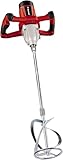 Einhell Farb-Mörtelrührer TC-MX 1400-2 E (1400 W, 0-780 1/min Drehzahl, M14 Rühreraufnahme, Drehzahlelektronik, Aluminium-Getriebegehäuse, inkl. Rührer)