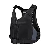 Owntop Schwimmhilfe für Erwachsene, Verstellbare Auftriebsweste 50N mit Taschen Unisex, Schwimmjacke für Sup Kajak Angeln Segeln Kanu