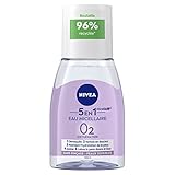 NIVEA Mizellenwasser für empfindliche Haut, Mini-Format, Make-up-Entferner, angereichert mit Mizellen und Aminosäuren, ohne Duft, Gesichtsreiniger, Augen & Lippen, 100 ml, 2 Stück