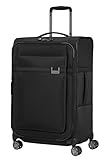 Samsonite Airea - Spinner M erweiterbar, Koffer, 67 cm, 73.5/81.5 L, Schwarz (Black)