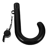 Abaodam Ersatzgriff für Regenschirme Kompakter Schwarzer Handgriff Universell Passend Einfacher Austausch für Stockschirme