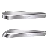 2 Pcs Profi Grätenzange,Fischgrätenzange,Grätenzange für Fisch,Grätenzange aus Edelstahl,Pinzette für Huhn Ente Schwein Haar,Küchenpinzette