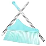 Sosoport Edelstahl Kehrbesen mit Langem Stiel Abnehmbar und Flexibel Bodenreinigungsbesen für Zuhause und Einkaufszentren Multifunktionales Reinigungswerkzeug