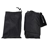 Pwshymi Staubdichte Abdeckung für Außenkühlschränke, Langlebig, Wasserdicht, Sichere Passform, Vordere Öffnung für den Innenbereich, 23 Zoll L X 23 Zoll B X 55,9, Geeignet für die Meisten