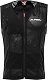 ALPINA PROSHIELD MEN VEST - Flexibler, Atmungsaktiver & Individuell Einstellbarer Rückenprotektor Für Herren, black, L