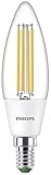 PHILIPS LED Classic ultraeffiziente E14 Lampe (40 W), LED Lampe mit neutralweißem Licht, energiesparende Lampe mit langer Nutzlebensdauer, Energieeffizienzklasse A, Warmweiß