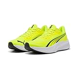 PUMA Pounce LITE JR Sneaker, Yellow ALERT Black White, 38 EU