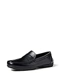 Geox Herren U Moner W 2fit D Mokassins, Schwarz, 43 EU