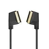 Hama Scart-Kabel, Stecker auf Stecker, vergoldet, 1,5 m