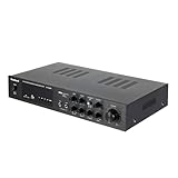 Estabeter HiFi VerstäRker 5 Kanal Digital FM-Radio USB Stereo Amplifier VollverstäRker Bluetooth Stereo Mit Fernbedienung für Karaoke Studio Heimkino