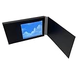 Vielseitiger 6,1 cm großer Fotorahmen, Karte, Video, Dankeschön, einfache Bedienung, für Freunde, Familie, Geschenk, Urlaubsgrußkartenrahmen