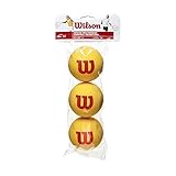 Wilson Starter Foam Ball 3 Pack, Yellow, 3