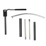 Vilgftyiet Reifenwechsel-Werkzeugset für Dirt Bikes Motocross Enduro 16-21 Zoll Räder Karbonstahl mit 3 Achsstangen und Hülsen Kompaktes Design