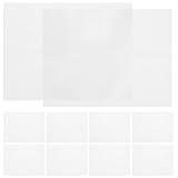 ARTIBETTER 10 Stück Teiliges Silikonbeschichteter Dörrautomat matten Antihaftbeschichtete Hitzebeständige Mesh einlagen für Dörrgerät Backofen und Dampfgarer Lebensmittelecht