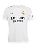 Real Madrid Heimtrikot 25 2/26 für Erwachsene - Größe M/Medium - Saison 2025/2026 Herren Fußballtrikot - Offizielles Fanprodukt