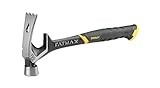Stanley FMHT51367-2 FatMax Demontage Hammer (620g, abgeschrägter Nagelschlitz, große Schlagoberfläche, extra langer Handgriff, ideal zum Stemmen, Schaben, Zerspannen, 1 Stück)