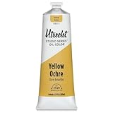 Utrecht Studio Series Ölfarbe, Ockergelb, 200 ml Tube