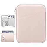 Dadanism 13 Zoll Tablet Tasche Sleeve Kompatibel mit iPad Pro 13' M4 2024, iPad Air 13' M3 M2, iPad Pro 12,9' M2 6./5./4./3. Gen, Galaxy Tab S10+ Plus/S9 FE+/S9+ Plus 12,4', Tab P12 12,7', Rosa