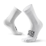 ROCKBROS Road-to-Sky Fahrrad Socken Herren Damen Baumwolle Sportsocken Rennrad Mountainbike Fahrradsocken Atmungsaktive Laufsocken Lange Mehrfarbig S-L