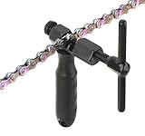 LTSVBO Kettennieter Fahrrad für 5 bis 12Fach und Singlespeed Ketten, Fahrradkette Werkzeug zum einfachen Entfernen, Robustes Bike Chain Tool aus Stahl, Ideal für MTB, Rennrad, Trekking