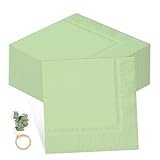 Servietten Salbeigrün,2-Lagige Cocktailservietten Salbeigrün Servietten