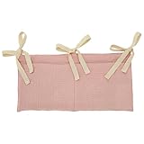 Generisch Nachttisch Organizer,Windelaufbewahrung Organizer - Platzsparende Bettseiten-Tasche Mit 2 Fächern Für Flur Kleiderschrank Schlafzimmer Und Büro