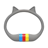 Dtaigou Fahrradschloss,Fahrradschloss In Katzenohrenform - Katzenohren Design Silikon Vorhängeschloss Für Sicherheit Motorrad Outdoor Tor Grill Terrasse Reise Berufspendeln