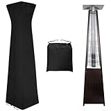 Strapazierfähiger Heizungsbezug aus Oxford-Gewebe mit Reißverschluss, wasser- und staubdichtes Design mit Lüftungsschlitzen für Terrassenheizungen im Pyramiden-Stil (1)