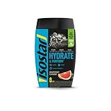 Isostar Hydrate & Perform – 400 g isotonisches Elektrolytgetränk – Elektrolytlösung zur Unterstützung der sportlichen Leistungsfähigkeit – Grapefruit