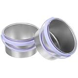 WRITWAA Tragbarer Elektrischer Wachswärmer mit Abnehmbarem Innentopf Aluminium Heißwachstopf für Haarentfernung Kompakt Leicht und Langlebig für Gesicht und Körperpflege