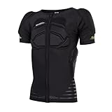 O'NEAL | Protektoren-Jacke | Motocross Enduro Motorrad | Elastisch leichte Protektorenjacke, aus Polyurethan-Schaum, Mesh-Einsatz | STV Short Sleeve Protector Shirt | Erwachsene | Schwarz | Größe M