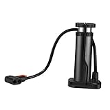 VICASKY Fußluftpumpe für Motorräder und Fahrräder Inflator Langlebiger für Reifen Ballons und rutschfeste Basis für Stabilität