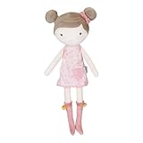 Little Dutch 4557 Stoffpuppe Kuschelpuppe Rosa - Little pink Flowers (35 cm)