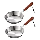 FytStycale Edelstahlpfanne Zum Kochen zu Hause