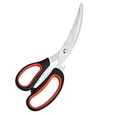 Windmilne Küchenschere, scharfe Lebensmittelschere aus Edelstahl, Haushaltsschere, Meeresfrüchteschere für Huhn, Fisch, Pizza, Fleischschere