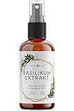 Basilikum-Extrakt-Haarkur von Nordic Pure | Zur Pflege von dünnem, trockenem & brüchigem Haar | Kann Haarausfall vorbeugen | 100ml