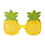 Ananas Sonnenbrille Erwachsene,Tropische Ananas-Sonnenbrillen Für Erwachsene | Lustige Brillen Accessoires Für Party Feste Urlaub Fotos
