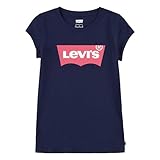 Levi's Kids ss batwing tee Mädchen Peacoat / Tea Tree Pink 14 Jahre