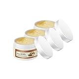 Sheabutter Bio Unraffiniert Kaltgepresst für Körper, Gesicht und Haar Vegan Nicht Fettend Pur Shea Moisture Butter Conditioner Natural Elements Shea Creme Körperbutter Sheabutter Bio Kosmetik 120g*3