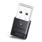 UGREEN Bluetooth 6.0 Adapter Dongle für PC, USB Bluetooth Stick für Maus, Tastatur, Kopfhörer, Handy, Controller, nur für Windows 11/10/8.1