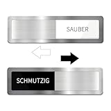 Magnete für Spülmaschine SAUBER/SCHMUTZIG Sign,Küchengadgets,Rostschreck für Spülmaschine Verwendet für Reinigung und Schmutz Erinnerungszeichen, Magnete Kühlschrank Modische Küchendekoration
