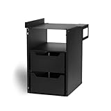 BURNHARD Einbauregal für Gasgrill Big FRED, 30 x 39 x 50 cm, Aufbewahrung für Grillzubehör, Gasgrill Unterschrank-Regal, Schubladenschrank