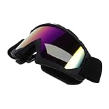 SOIMISS Winddichte Schutzbrille für Motorrad und Fahrrad Ergonomisch Leicht mit Sonnenschutz Staubdicht und Multifunktional für Radfahren Skifahren und Outdoor Sportarten Komfortabler