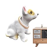 Wackeldackel Figur - Wippender Kopf Auto Armaturenbrett Dekoration - Cartoon Actionfiguren Sammler Harz Niedliche Dekorationen Für Schlafzimmer Tisch Schreibtisch Büro Fahrzeug