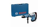 Bosch Professional Bohrhammer GBH 12-52 D (1700 Watt, 19 Joule, SDS max, Überlastkupplung, Höchstleistung beim Bohren und Meißeln, inkl. Zusatzhandgriff, Fetttube, Maschinentuch, Handwerkoffer)