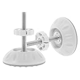 LOPUNER 1 Satz Sicherheitstore Schrauben für Wandmontage Verstellbare und Bohrfreie Montage Langlebige und Materialien für Treppenschutzgitter und Haustierabsperrungen