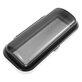 STOBAZA Schutzhülle für Marine Stereoanlagen 23x10,5x4cm Wasserfester UV Schutz mit Klappdeckel Stoßfestes Gehäuse für Bootsradios Wetterfeste Abdeckung für Bootselektronik